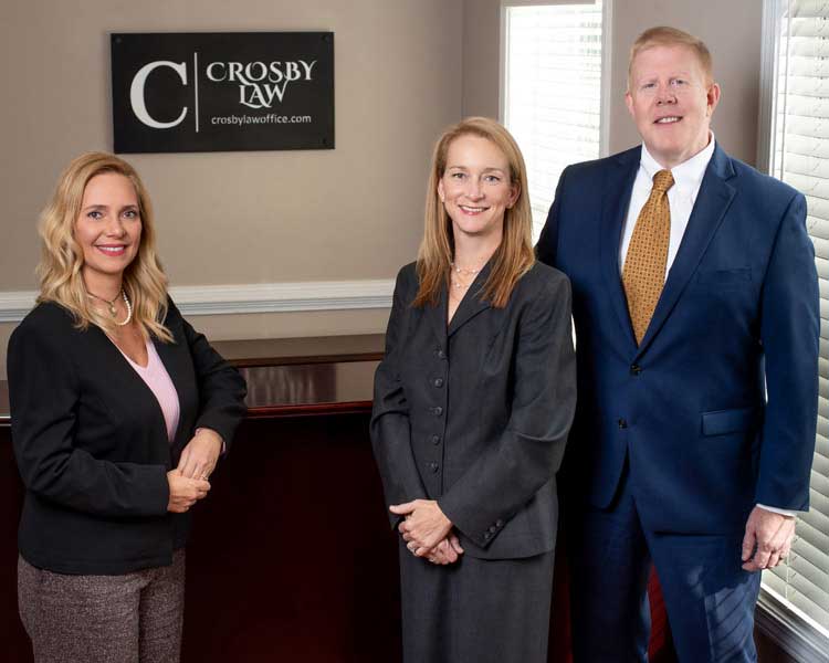 Attorney group shot at Crosby Law