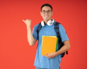 male college student